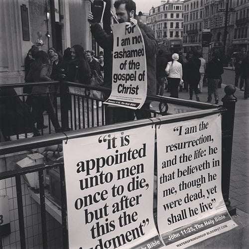 The gospel message of Jesus Christ